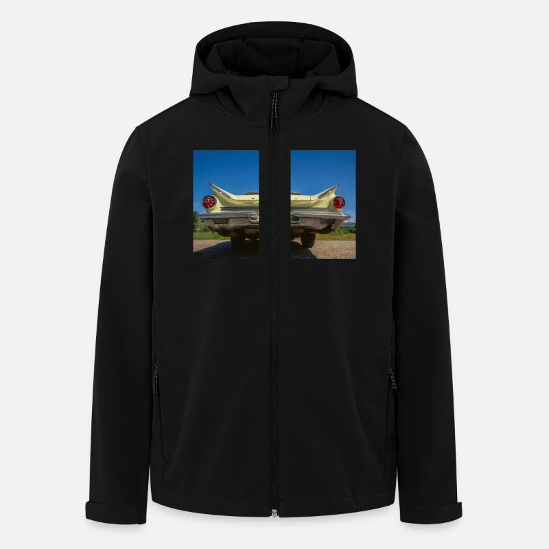 Oldtimer, Buick Car - Men’s Recycled Softshell Jacket by Stanley/Stella - black