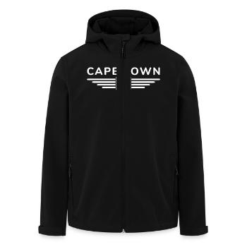 T-shirt du Cap pour les fans et les explorateurs - Veste softshell homme en polyester recyclé Stanley/Stella - noir - Devant - AI Model Male 185 light (185cm)