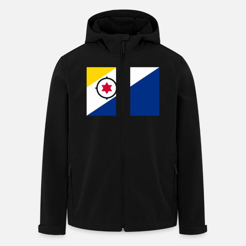 Bonaire - Recycelte Männer Softshell-Jacke von Stanley/Stella - Schwarz