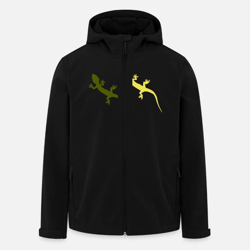 Gecko 2 - Men’s Recycled Softshell Jacket by Stanley/Stella - black