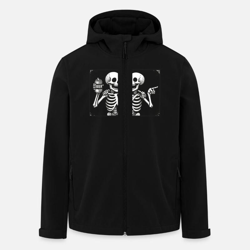 Hold my beer - Recycelte Männer Softshell-Jacke von Stanley/Stella - Schwarz