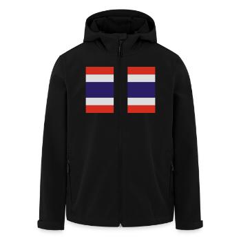 thailand - Veste softshell homme en polyester recyclé Stanley/Stella - noir - Devant - AI Model Male 185 light (185cm)