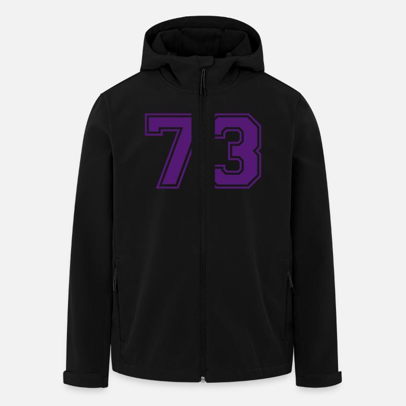 73 - Recycelte Männer Softshell-Jacke von Stanley/Stella - Schwarz