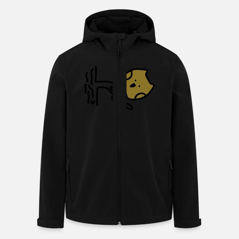 thick owl - Men’s Recycled Softshell Jacket by Stanley/Stella - black