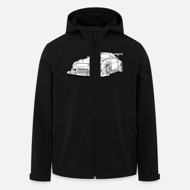 JDM - Recycelte Männer Softshell-Jacke von Stanley/Stella - Schwarz