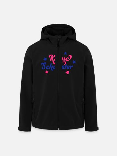 Baby - Recycelte Männer Softshell-Jacke von Stanley/Stella - Schwarz