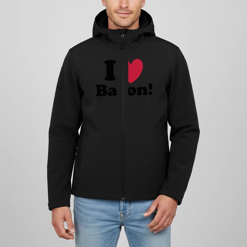 Bacon Men’s Recycled Softshell Jacket Discoverer by Stanley/Stella