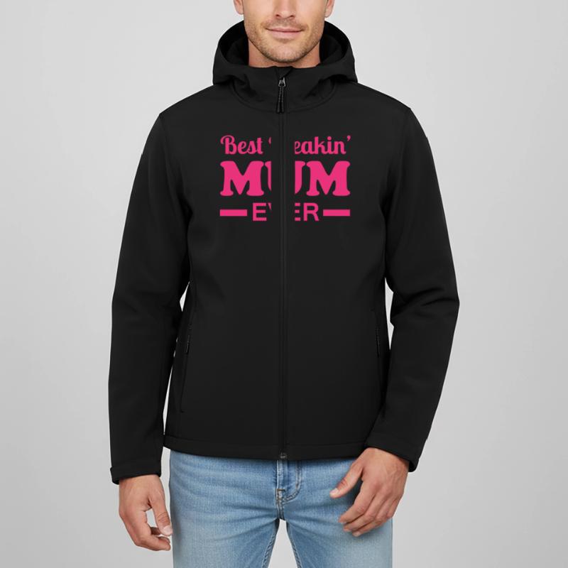 Mum Recycelte Männer Softshell-Jacke von Stanley/Stella