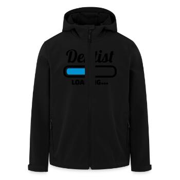 Dentiste - Veste softshell homme en polyester recyclé Stanley/Stella - noir - Devant - AI Model Male 185 light (185cm)
