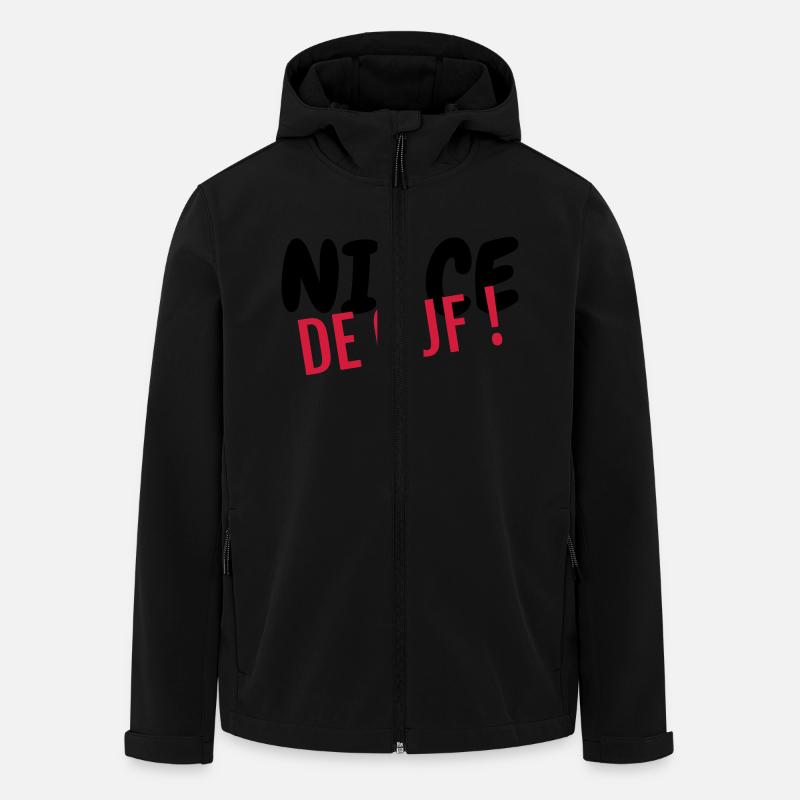 Nièce / Neveu / Oncle / Tante - Veste softshell homme en polyester recyclé Stanley/Stella - noir
