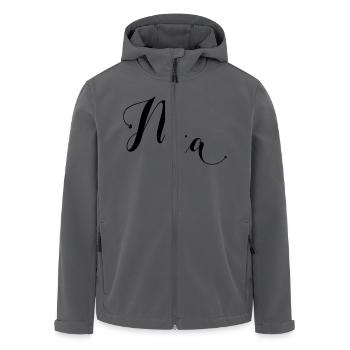 mia - Recycelte Männer Softshell-Jacke von Stanley/Stella - Schwarz - Vorne - AI Model Male 185 light (185cm)