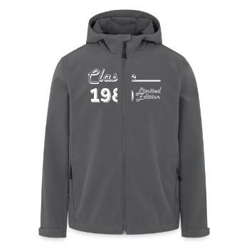 Classic 1989 édition limitée - Veste softshell homme en polyester recyclé Stanley/Stella - noir - Devant - AI Model Male 185 light (185cm)