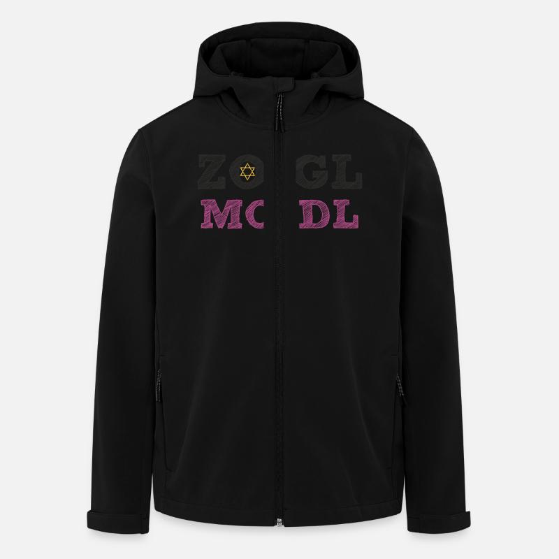 Zoigl Moidl - Recycelte Männer Softshell-Jacke von Stanley/Stella - Schwarz