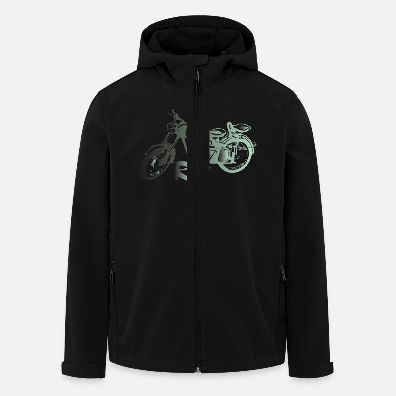 MZ RT - Recycelte Männer Softshell-Jacke von Stanley/Stella - Schwarz