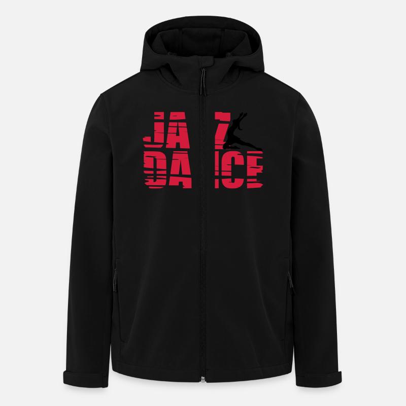 Jazz Dance - Recycelte Männer Softshell-Jacke von Stanley/Stella - Schwarz