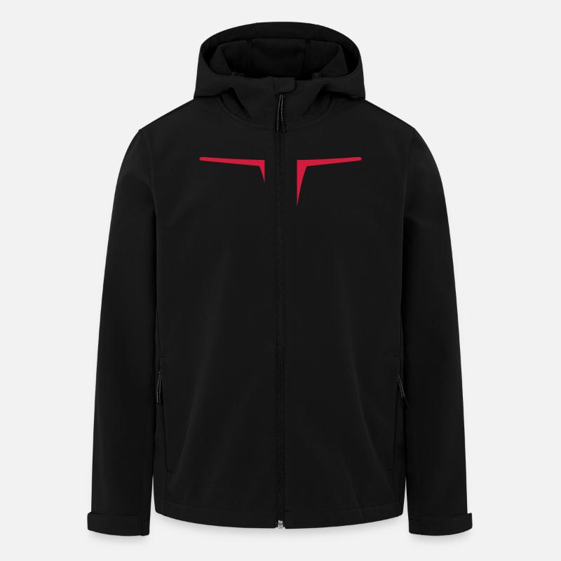 tanga (1c) - Recycelte Männer Softshell-Jacke von Stanley/Stella - Schwarz