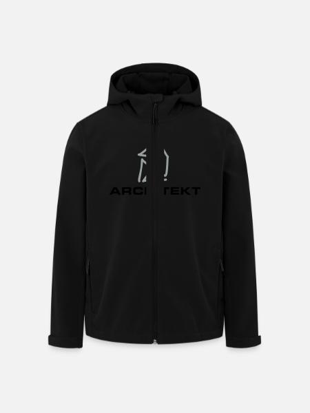 Architect Nicholas House - Men’s Recycled Softshell Jacket by Stanley/Stella - black