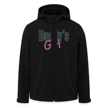 daddy's girl - Recycelte Männer Softshell-Jacke von Stanley/Stella - Schwarz - Vorne - AI Model Male 185 light (185cm)