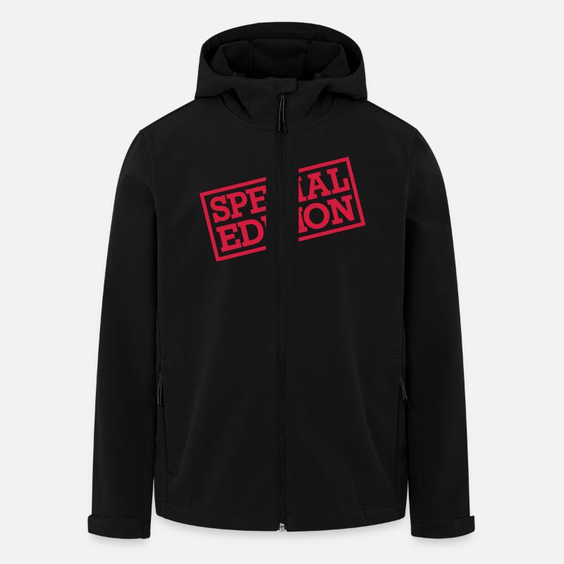 Special Edition - Recycelte Männer Softshell-Jacke von Stanley/Stella - Schwarz