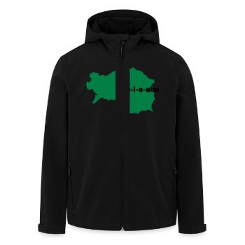 Leoben - AEIOU Steiermark Geschenk Shirt - Recycelte Männer Softshell-Jacke von Stanley/Stella - Schwarz - Vorne - AI Model Male 185 light (185cm)