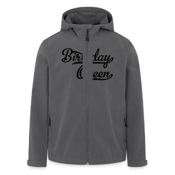 Anniversaire - Veste softshell homme en polyester recyclé Stanley/Stella - noir - Devant - AI Model Male 185 light (185cm)