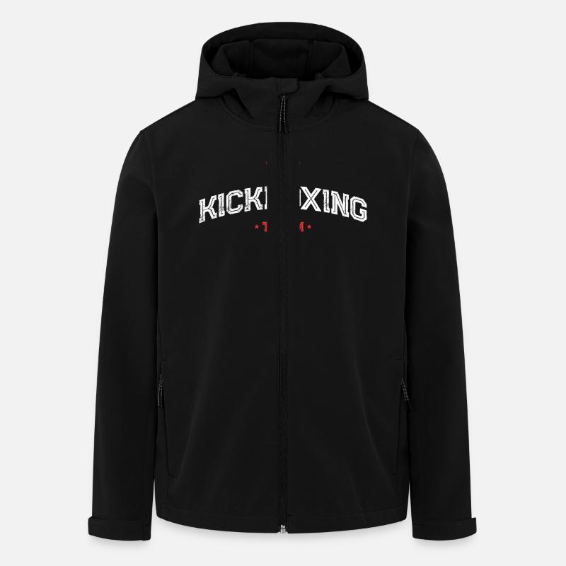 Kickboxing Team - Recycelte Männer Softshell-Jacke von Stanley/Stella - Schwarz