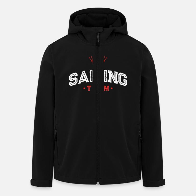 Sailing Team - Men’s Recycled Softshell Jacket by Stanley/Stella - black