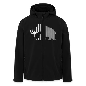 Mammut - Recycelte Männer Softshell-Jacke von Stanley/Stella - Schwarz - Vorne - AI Model Male 185 light (185cm)