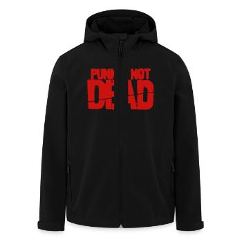 Punk's Not Dead Gamer - Men’s Recycled Softshell Jacket by Stanley/Stella - black - Front - AI Model Male 185 light (185cm)