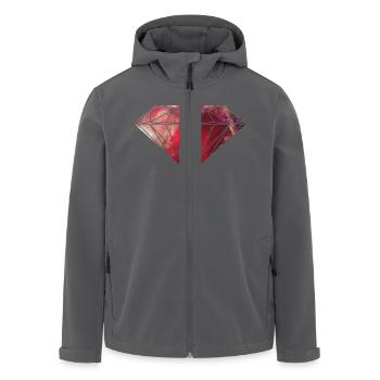 Diamond Galaxy - Recycelte Männer Softshell-Jacke von Stanley/Stella - Schwarz - Vorne - AI Model Male 185 light (185cm)