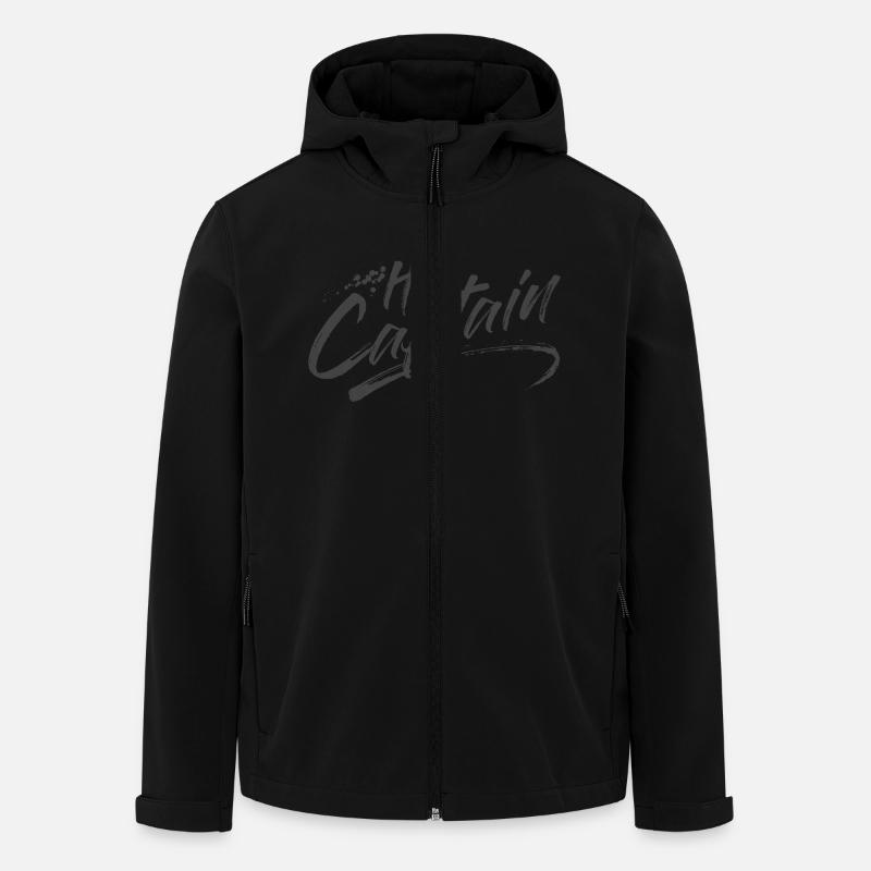 His Captain - Recycelte Männer Softshell-Jacke von Stanley/Stella - Schwarz