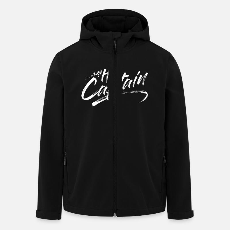 His Captain - Recycelte Männer Softshell-Jacke von Stanley/Stella - Schwarz