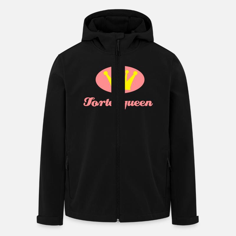 cuisson - gâteau reine - Veste softshell homme en polyester recyclé Stanley/Stella - noir