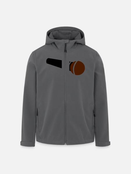 microphone - Men’s Recycled Softshell Jacket by Stanley/Stella - black