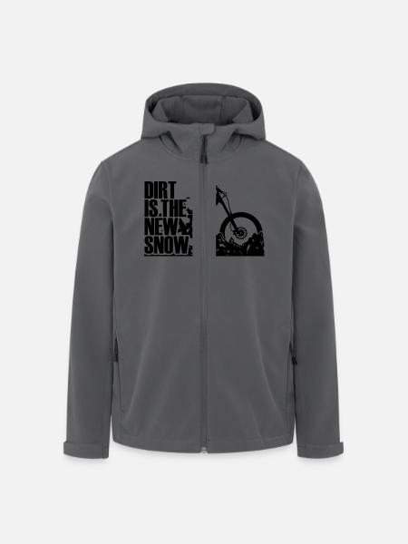 dirt is the new snow 2.0 - Recycelte Männer Softshell-Jacke von Stanley/Stella - Schwarz