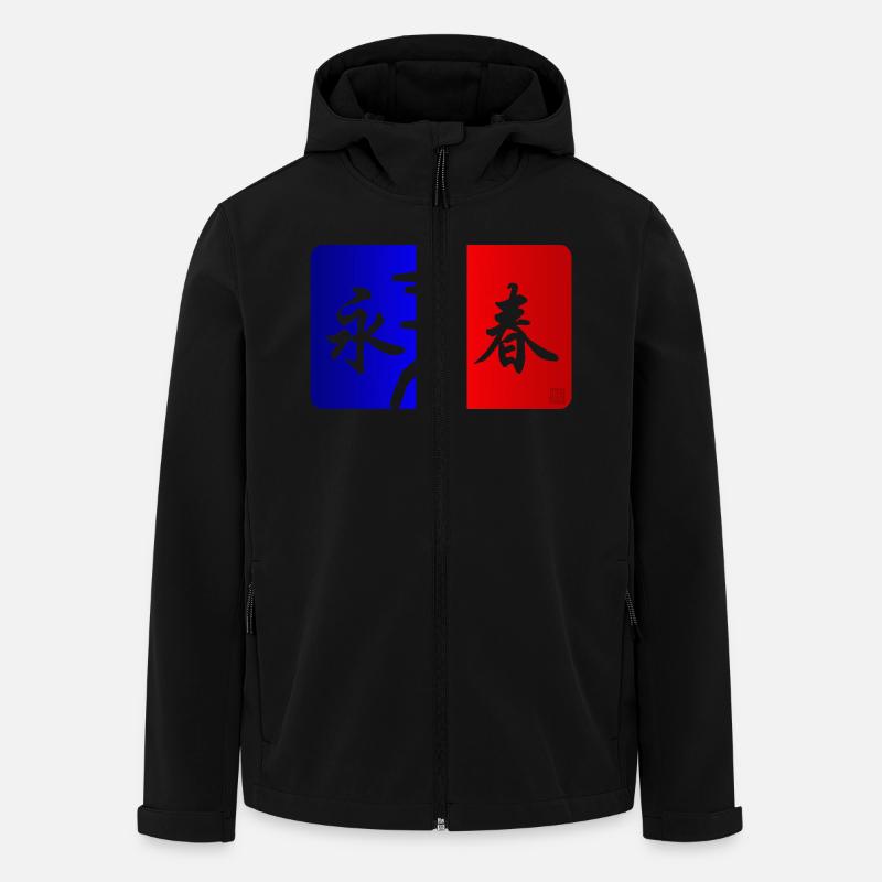 Dummy League - Recycelte Männer Softshell-Jacke von Stanley/Stella - Schwarz