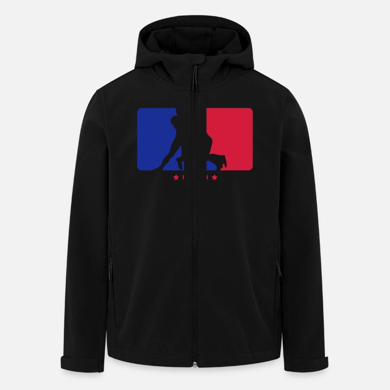 Jockeying - Veste softshell homme en polyester recyclé Stanley/Stella - noir
