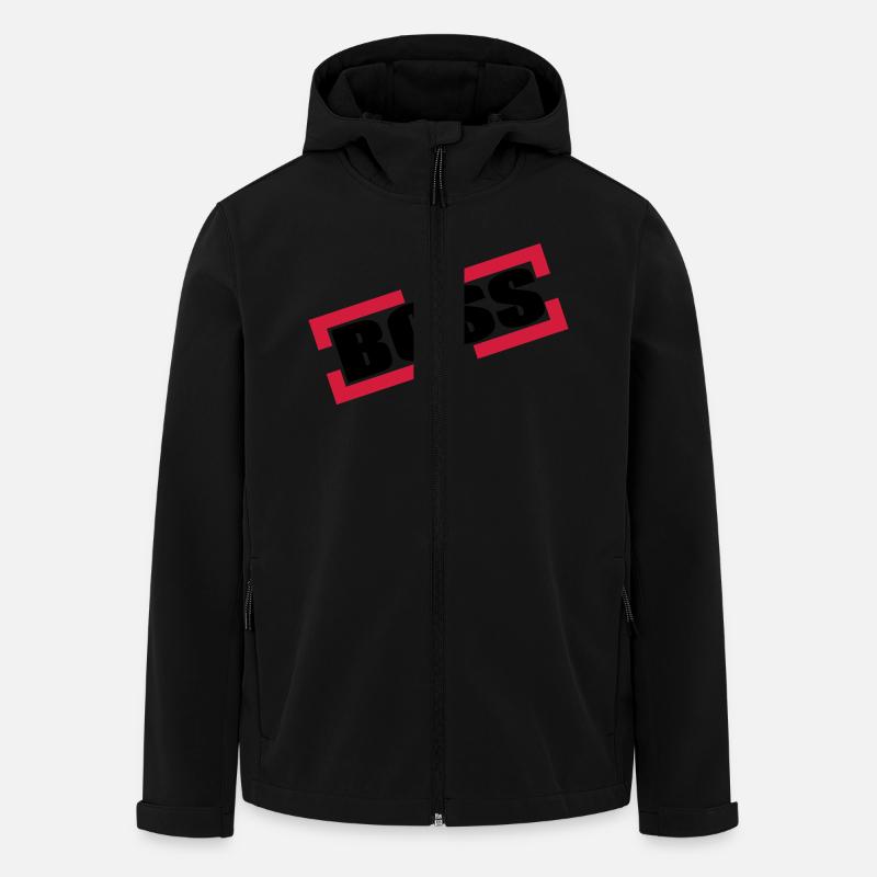 Capo - Veste softshell homme en polyester recyclé Stanley/Stella - noir