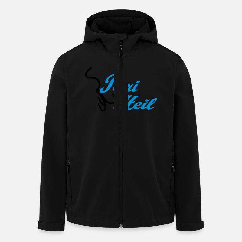 Petri Heil - Recycelte Männer Softshell-Jacke von Stanley/Stella - Schwarz
