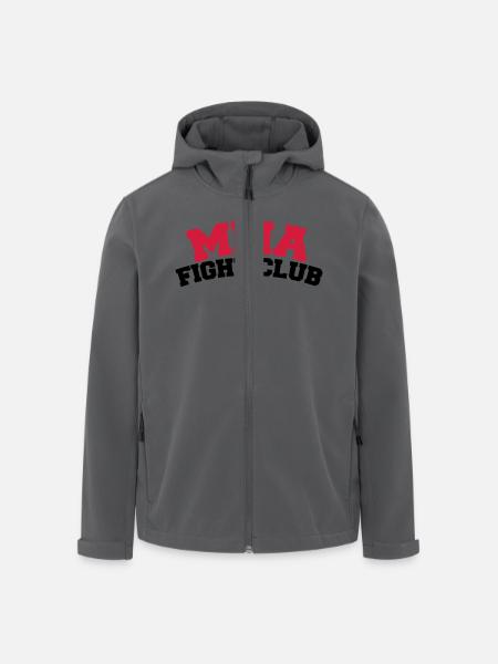 mma_fight_club_2 - Men’s Recycled Softshell Jacket by Stanley/Stella - black