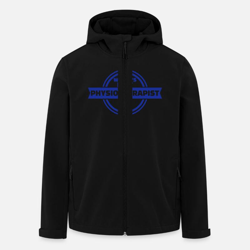 Physiotherapeut - Recycelte Männer Softshell-Jacke von Stanley/Stella - Schwarz