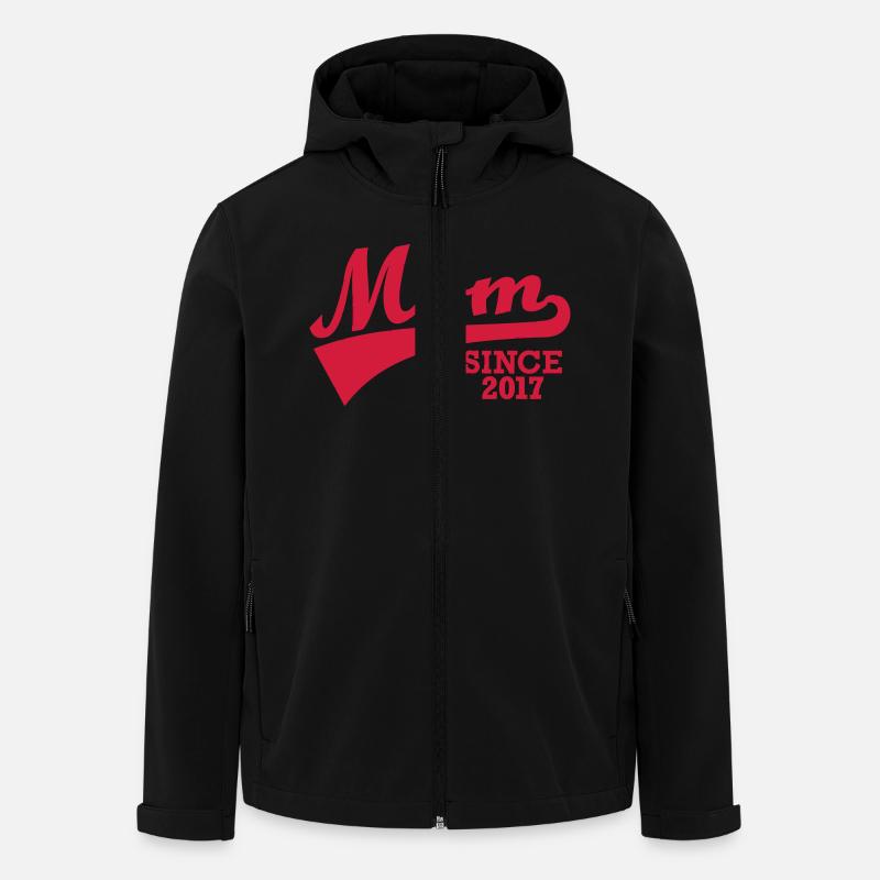 Mom 2017 - Men’s Recycled Softshell Jacket by Stanley/Stella - black