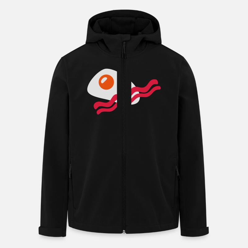 Schinken - Recycelte Männer Softshell-Jacke von Stanley/Stella - Schwarz