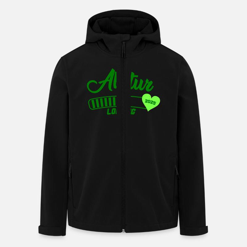 Abitur Loading 2025 - Veste softshell homme en polyester recyclé Stanley/Stella - noir