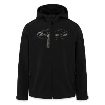 Pferdehuf The Equestrian Edit - Recycelte Männer Softshell-Jacke von Stanley/Stella - Schwarz - Vorne - AI Model Male 185 light (185cm)