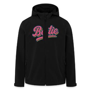Bestie - Recycelte Männer Softshell-Jacke von Stanley/Stella - Schwarz - Vorne - AI Model Male 185 light (185cm)