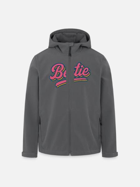 Bestie - Recycelte Männer Softshell-Jacke von Stanley/Stella - Schwarz