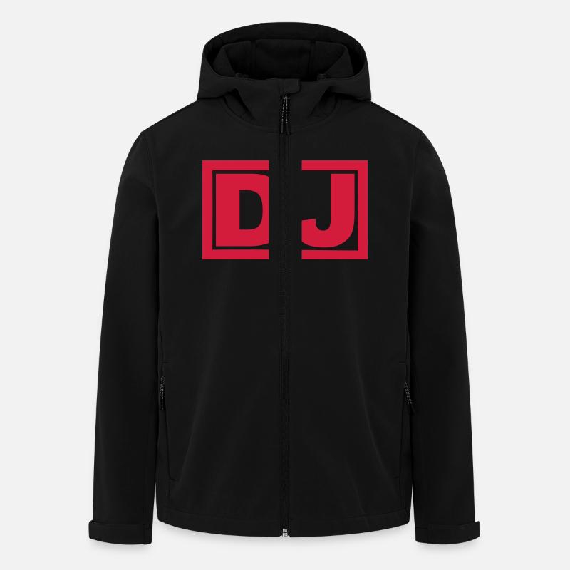 DJ - Recycelte Männer Softshell-Jacke von Stanley/Stella - Schwarz