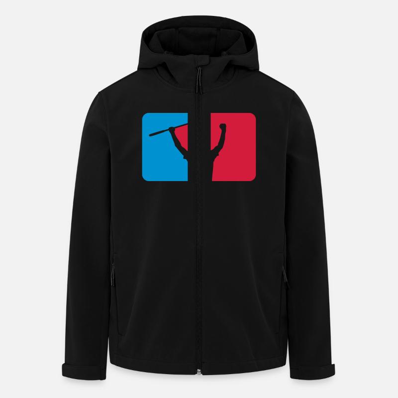 Golf - Men’s Recycled Softshell Jacket by Stanley/Stella - black