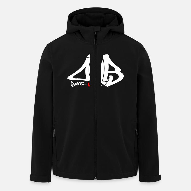 dnb - Recycelte Männer Softshell-Jacke von Stanley/Stella - Schwarz